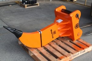 King one ZX240 ripper